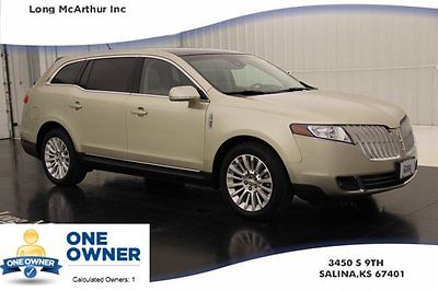 Lincoln : MKT 1 Owner Vista Roof Rear Camera Heated Leather Certified Sunroof Intelligent Access Sync Moonroof Intelligent Access Sat Radio