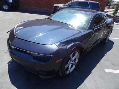 Chevrolet : Camaro LT 2014 chevrolet camaro lt repairable salvage wrecked damaged fixable project save
