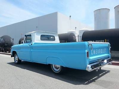 Chevrolet : C-10 Base Longbed 1964 chevy c 10 longbed great condition blue white paint 6 cyl 3 speed manual
