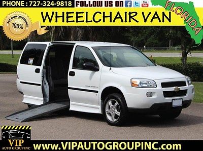 Chevrolet : Uplander LS Mini Passenger Van 4-Door 2007 uplender handicap wheelchair van braun entertain only 81 k great condition