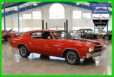 Chevrolet : Chevelle 70 chevelle ss 396 350 hp 4 speed manual matching numbers fresh restoration