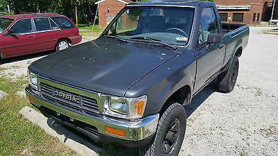 Toyota : Other Gray 1991 toyota pickup 22 re 4 x 4 manual