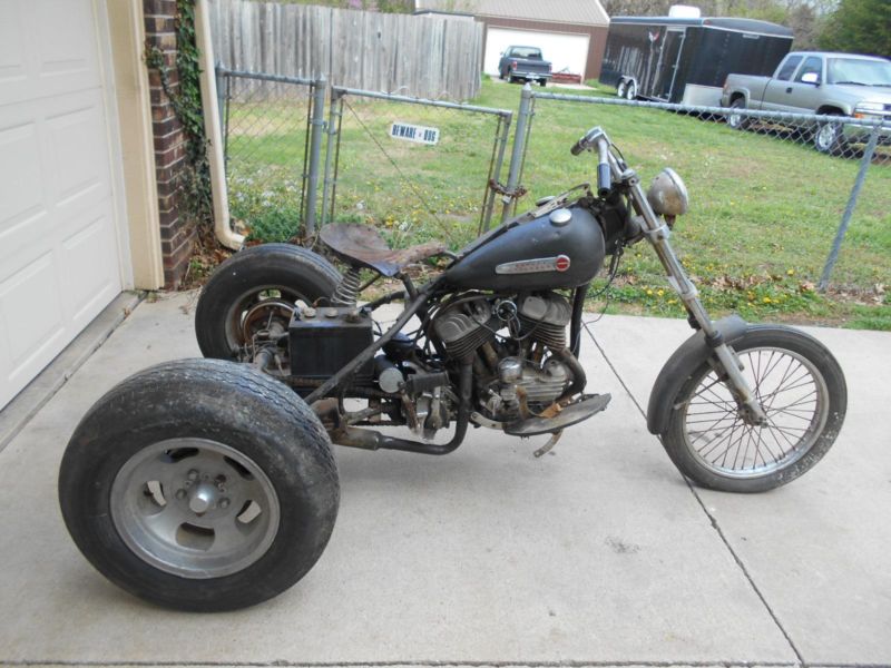 1948 Harley Davidson 45 3 Wheeler/ Servi Car