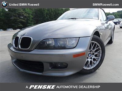 BMW : Z3 Roadster 2.5i Roadster 2.5i 2 dr Convertible Automatic Gasoline 2.5L STRAIGHT 6 Cyl Sterling G