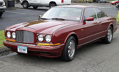 Bentley : Other Continental 1994 bentley continental 2 dr coupe red 36 k original miles exc cond