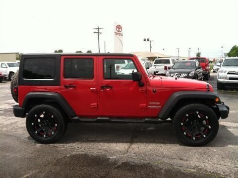 2012 JEEP WRANGLER UNLIMITED 4 DOOR SUV