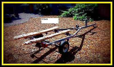 TRAILER BOAT GALVANIZED COLORADO TITLE 13 FEET LONG, VERY GOOD COINDITION