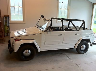 Volkswagen : Thing 4 SPEED STICK, 4 DOORS 1973 volkswagen thing 36 cc aircooled engine 4 speed stick new floors roof rack