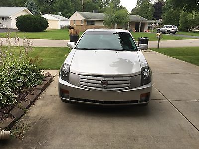 Cadillac : CTS Leather 2007 silver cadillac cts good condition leather seats wood trim sunroof