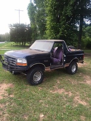 Ford : Bronco Eddie Bauer Sport Utility 2-Door 1994 ford bronco