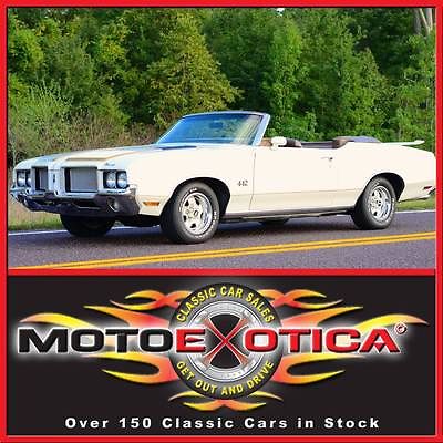 Oldsmobile : 442 442 1972 oldsmobile cutlass supreme 442 convertible numbers matching 350 v 8 a c