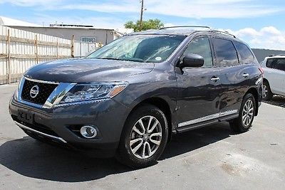 Nissan : Pathfinder SL 4WD 2014 nissan pathfinder sl 4 wd rebuidler project salvage wrecked damaged fixable