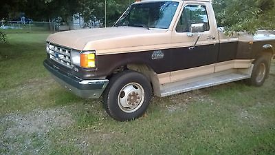 Ford : F-350 xlt 1988 ford f 350 xlt lariat cab chassis 2 door 7.5 l dually
