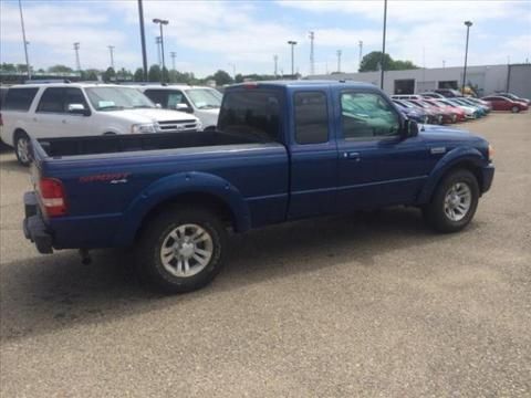 2008 FORD RANGER 4 DOOR EXTENDED CAB LONG BED TRUCK, 2