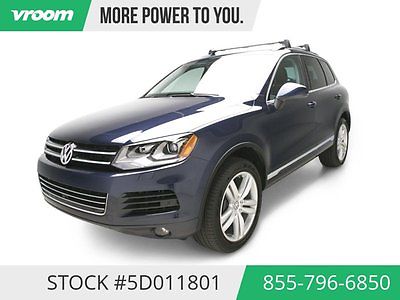 Volkswagen : Touareg Executive Certified 2014 16K MILES 1 OWNER 2014 volkswagen touareg executive 16 k miles nav 1 owner clean carfax vroom