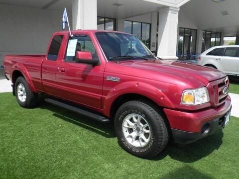 2011 FORD RANGER 4 DOOR EXTENDED CAB LONG BED TRUCK