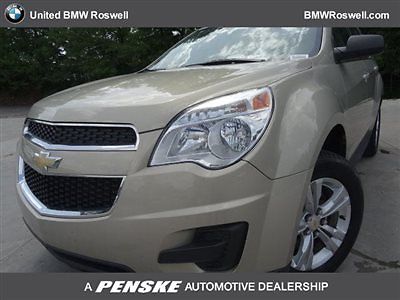 Chevrolet : Equinox FWD 4dr LS FWD 4dr LS Low Miles SUV Automatic Gasoline 2.4L 4 Cyl GOLD