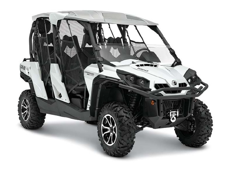 2015 Can-Am COMMANDER MAX 1000 LIMITED WHITE