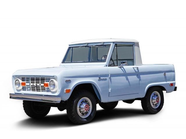 Ford : Bronco Fully Restored, Marti Report, Manual, 302 V8, 4X4