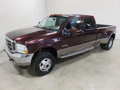 Ford : F-350 King Ranch 04 ford f 350 king ranch 6.0 l v 8 turbo diesel crew cab dually sunroof auto 4 wd