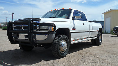 Dodge : Ram 3500 LARAMIE 1997 dodge ram 3500 dually club cab 12 valve cummns diesel 5 spd 4 x 4 120 k mi