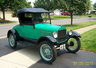Ford : Model T Model T Nice 1927 Ford Model T Runabout- Runs great!