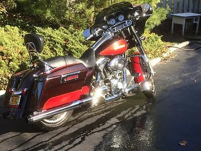 Harley-Davidson : Touring 2010 harley davidson streetglide complete touring package cherry merlot paint