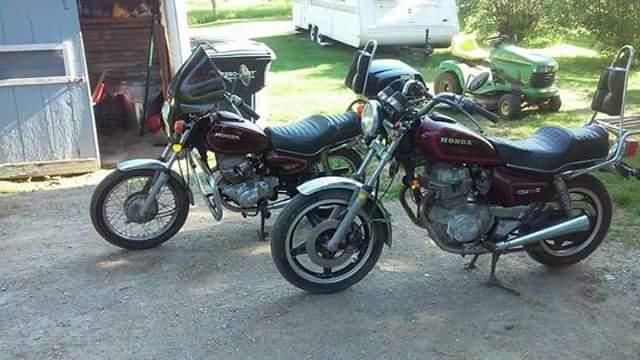 2  1980 Honda motorcycles barn find