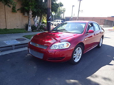 Chevrolet : Impala LT 2014 chevrolet impala red excellent condition low miles
