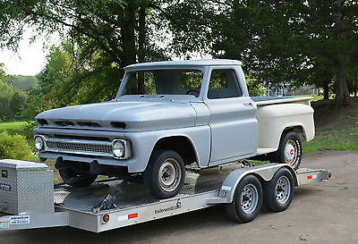 Chevrolet : C-10 STEPSIDE 1966 chevrolet c 10 swb stepside pickup unfinished restoration great project