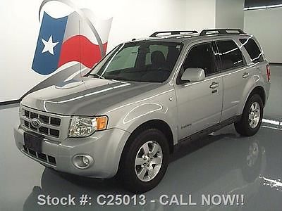 Ford : Escape LTD 3.0L V6 LEATHER SUNROOF 2008 ford escape ltd 3.0 l v 6 leather sunroof only 91 k c 25013 texas direct auto
