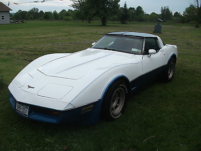 Chevrolet : Corvette t-top 1981 corvette