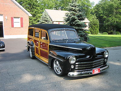 Ford : Other WAGON 1947 ford woodie street rod wagon classic