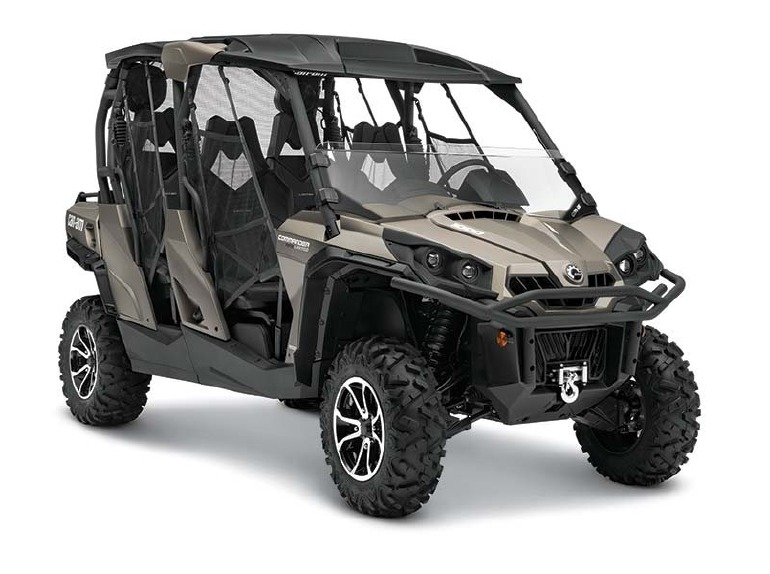 2015 Can-Am COMMANDER MAX 1000 LIMITED PEWTER