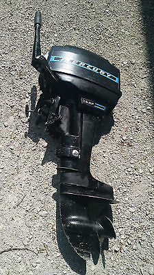 7.5 hp Mercury Outboard Motor with 9.8 hp PARTS motor