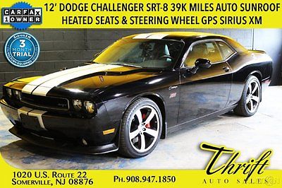 Dodge : Challenger SRT8 392 2012 srt 8 392 used 6.4 l v 8 16 v automatic rwd coupe premium