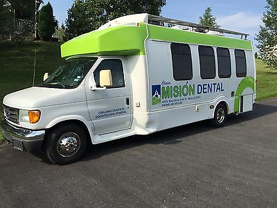 Ford : E-Series Van Base Cutaway Van 2-Door Modern Mobile Dental Clinic --  Rebuilt and ready for years of service.