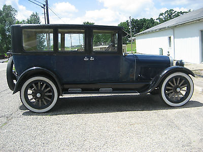 Buick : Other Original Antique Car 1923 Buick 7 Passenger Touring  4-Door Wood Wheel Spokes RUNS GOOD