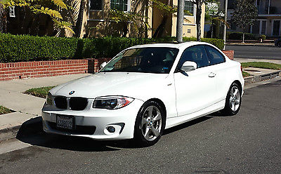 BMW : 1-Series 128I 2012 bmw 128 i coupe blk interior w limitied ed white trim low miles