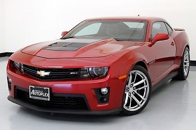Chevrolet : Camaro ZL1 Automatic Sunroof 2013 chevrolet camaro zl 1 sunroof automatic chrome wheels crystal red