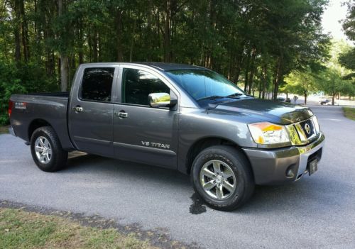 Nissan : Titan SV 2012 nissan titan sv crew cab pickup 4 door 5.6 l