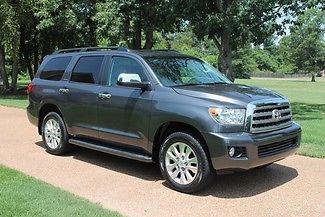 Toyota : Sequoia Platinum 4WD One Owner Perfect Carfax Navigation Heated and Cooled seats TV/DVD  New Tires