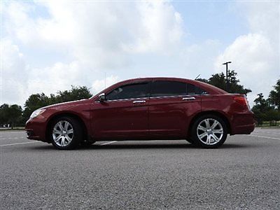 Chrysler : 200 Series 4dr Sedan Touring 4 dr sedan touring crysler 200 low miles automatic 3.6 l v 6 cyl deep cherry red cr