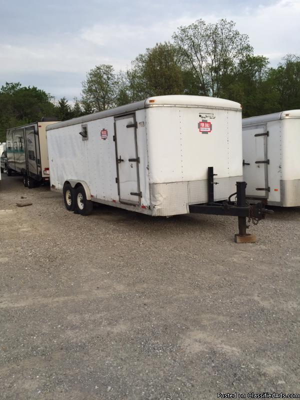 Enclosed cargo trailer 24 x 8 Dual axel