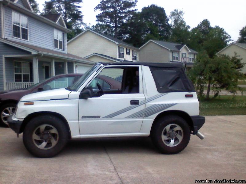 1995 Suzuki Sidekick Convertible