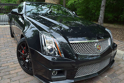 Cadillac : CTS V-EDITION 2013 cadillac cts v coupe 6.2 l navi blis camera 19 sensors recaro 2 keys xenon