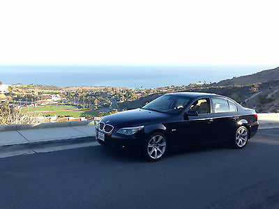 BMW : 5-Series BMW 545i 2005 Black FULLY LOADED excellent condition