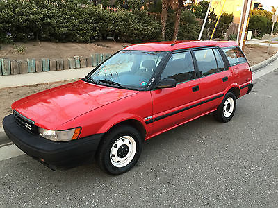 Toyota : Corolla DX Alltrac Wagon 1989 toyota corolla alltrac wagon ae 95 auto ac restored engine warranty