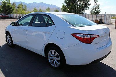 Toyota : Corolla LE  2014 toyota corolla le damaged rebuilder only 7 k miles economical priced to sell