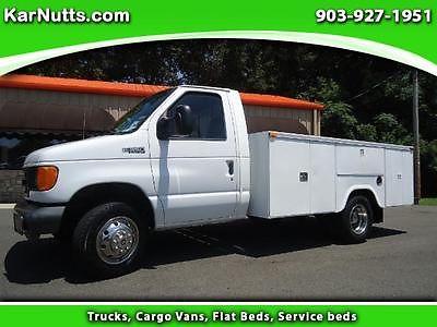 Ford : E-Series Van E-350 Super Duty 2005 ford e series cutaway van with service body